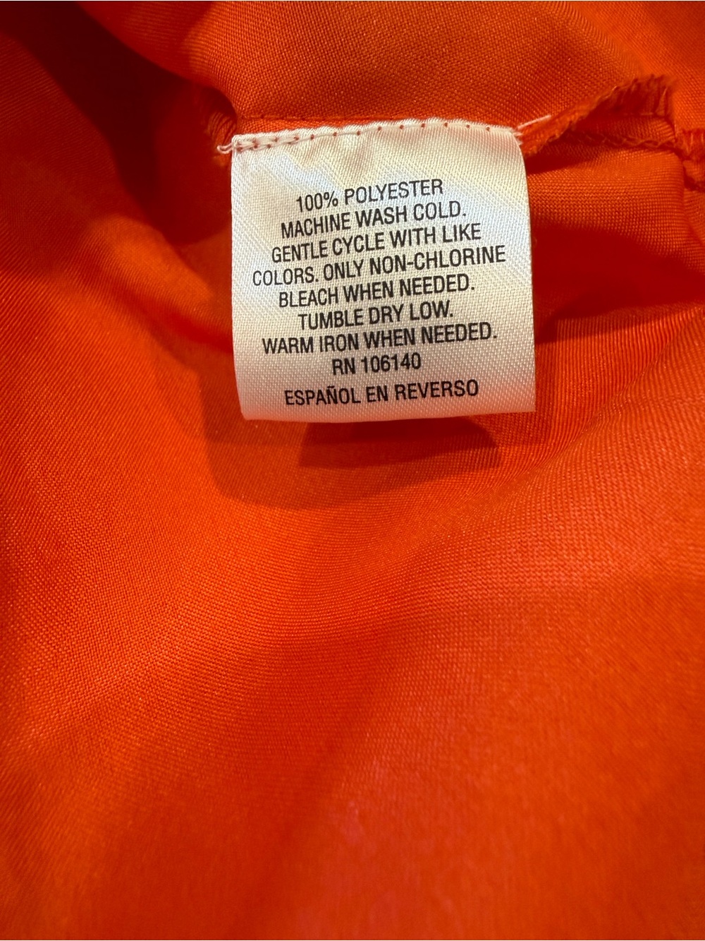 Maison Jules Orange Sleeveless Floral A-Line Dress - Perfect Fall Dress - Picture 9 of 10